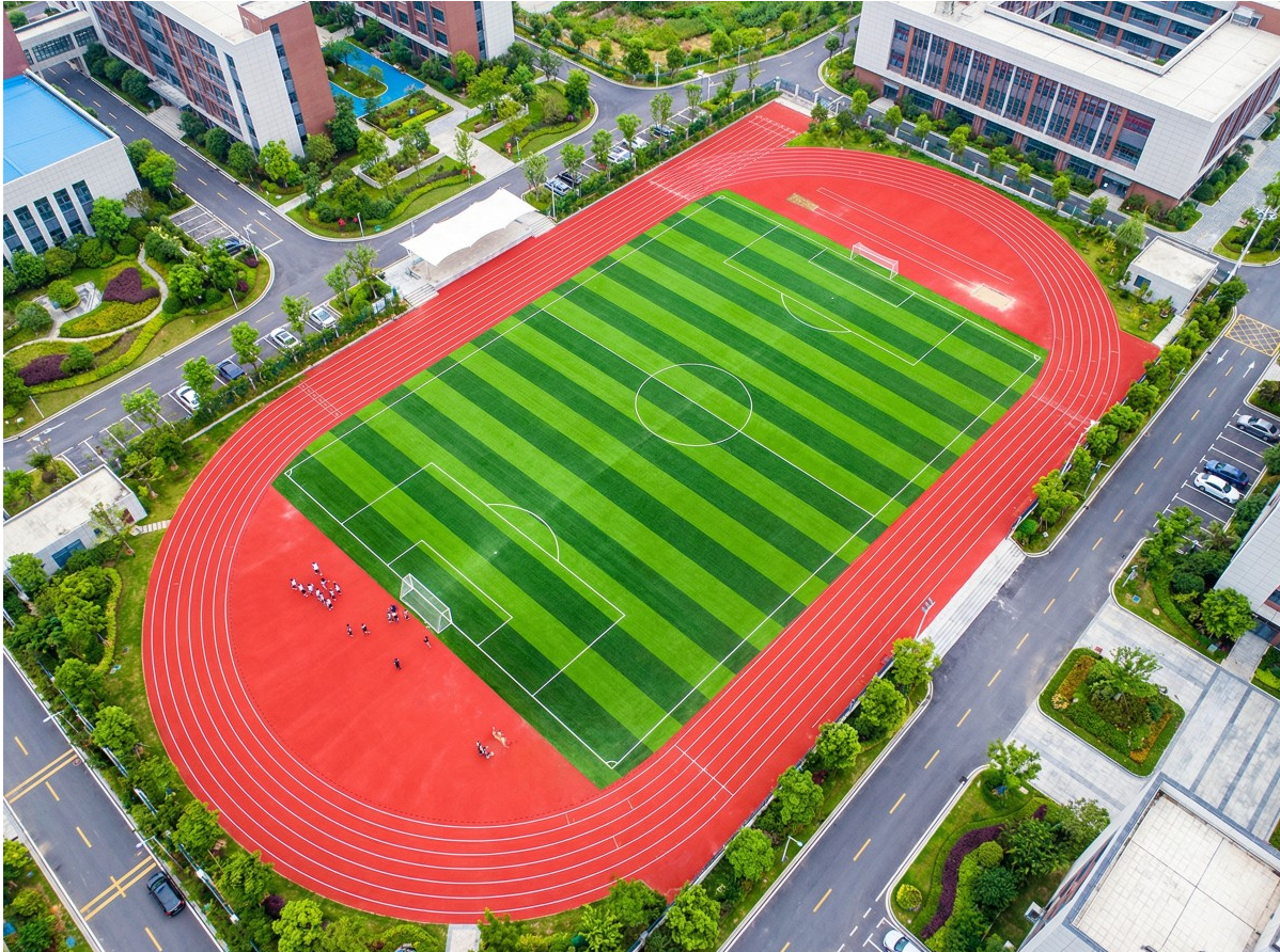 张掖市硅PU球场学校塑胶跑道 - 方案
