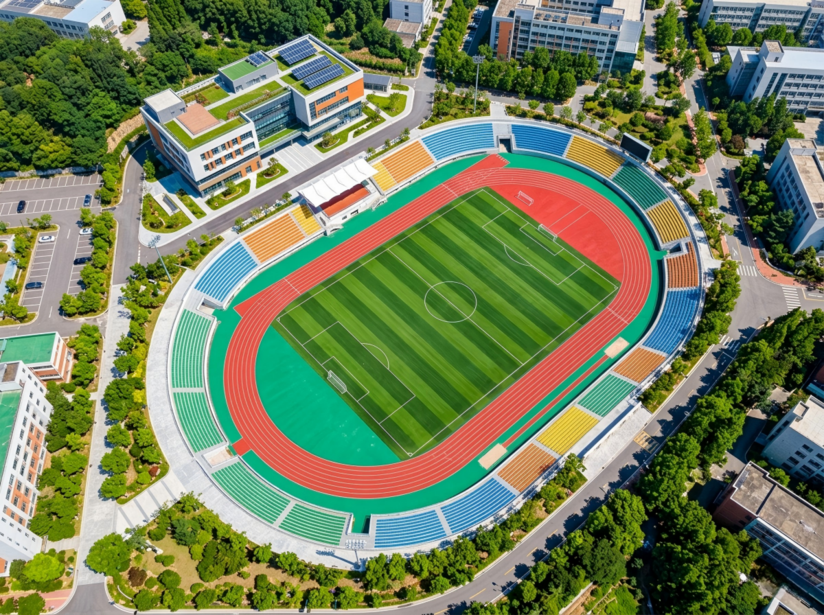 张掖市透气型塑胶跑道硅PU球场 - 一站式服务